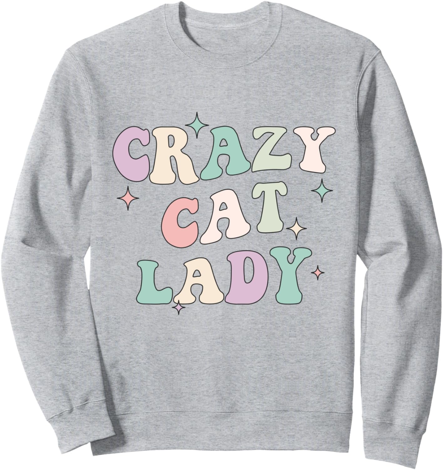 

Забавная толстовка для мамы котенка Сумасшедшая кошатница в честь Дня матери, серая Cat Mom Kitten Lover Pet Owner Mother'S Day Tees