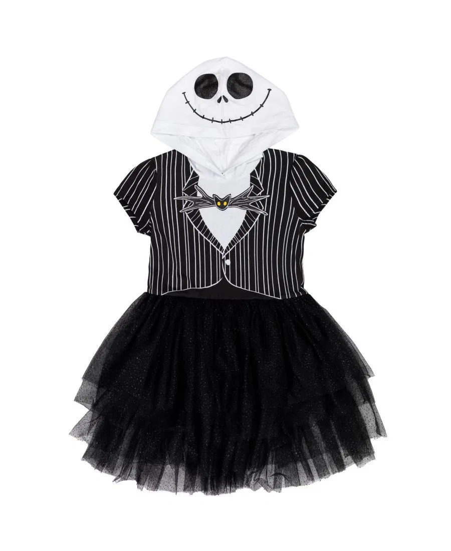 Костюм для косплея Джека Скеллингтона Nightmare Before Christmas, черный