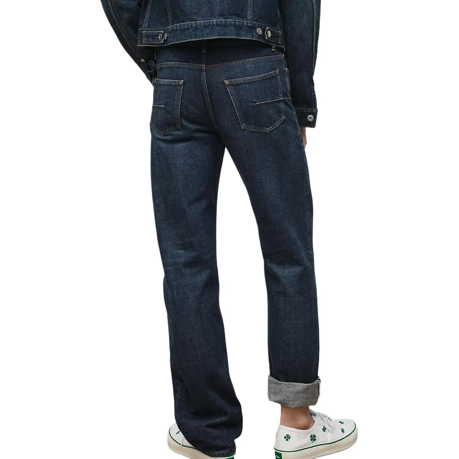 Джинсы мужские Navy DIOR Marine Blue — фото 4