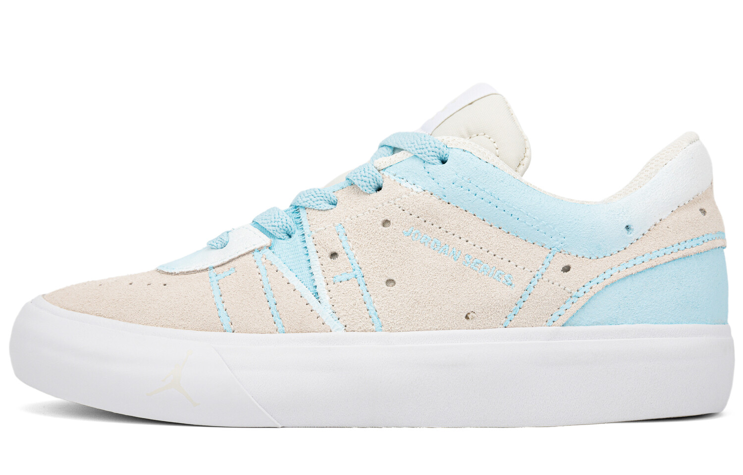 

Кроссовки Jordan Skateboarding Shoes Women's Low-top White/blue, белый/синий