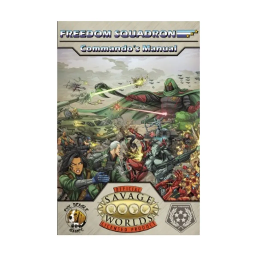 

Freedom Squadron - Commando's Manual (POD, Standard Color), Freedom Squadron (Savage Worlds), мягкая обложка