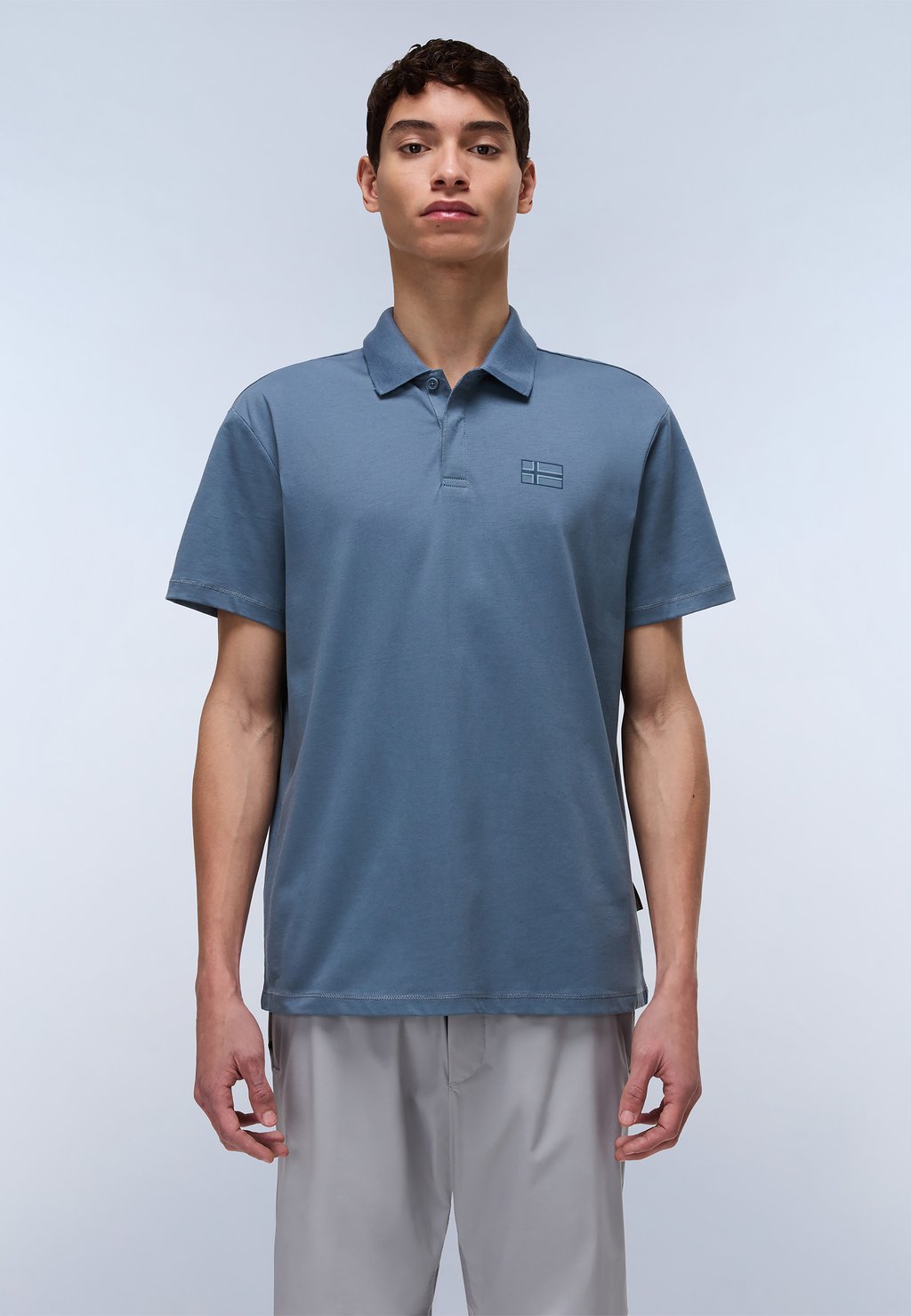 

Рубашка поло SORANO Napapijri, темно-серый