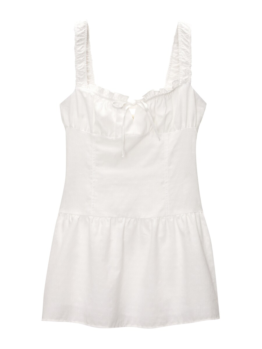 

Платье Pull&Bear, белый