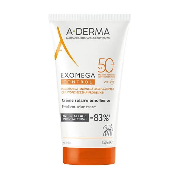 Увлажняющий солнцезащитный крем SPF50+ 150 мл ADERMA