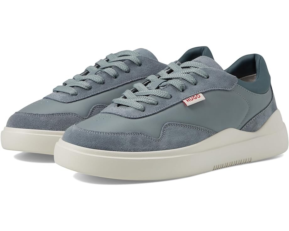 

Кроссовки HUGO Blake Cupsole Smooth Sneakers, серый