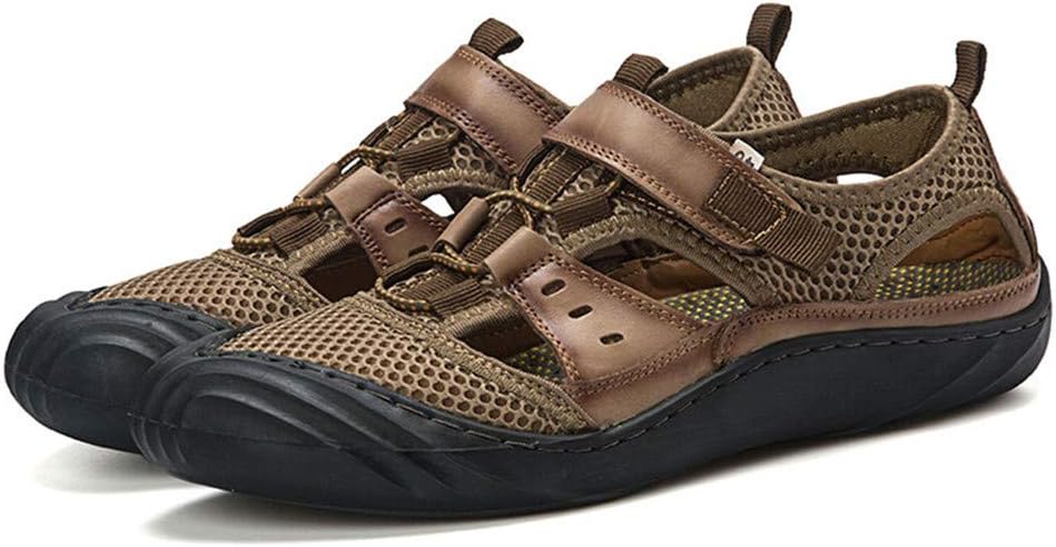 

Мужские летние дышащие повседневные сандалии для отдыха, спорта и походов, удобные тапочки, водонепроницаемые, легкие, для путешествий и пляжа Yuper, хаки