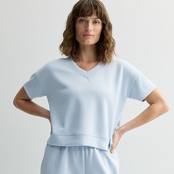 

Футболка с V-образным вырезом Women's Solace Flx, Sky Blue, Синий, Футболка с V-образным вырезом Women's Solace Flx, Sky Blue