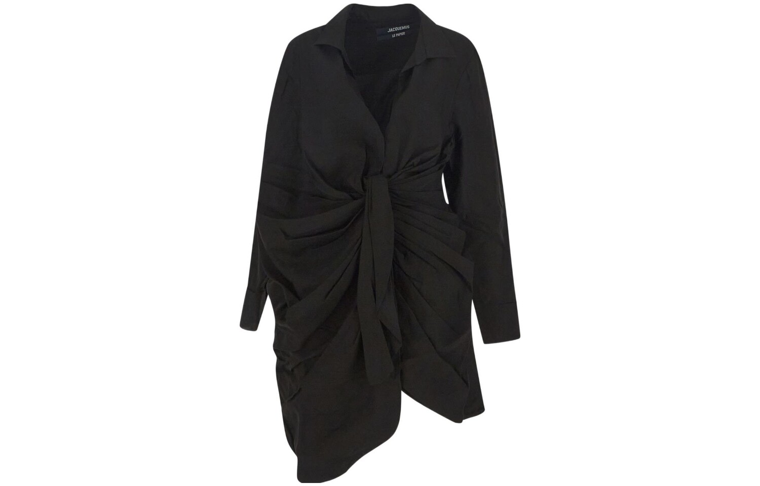 

Jacquemus Женское платье с длинными рукавами, цвет Black