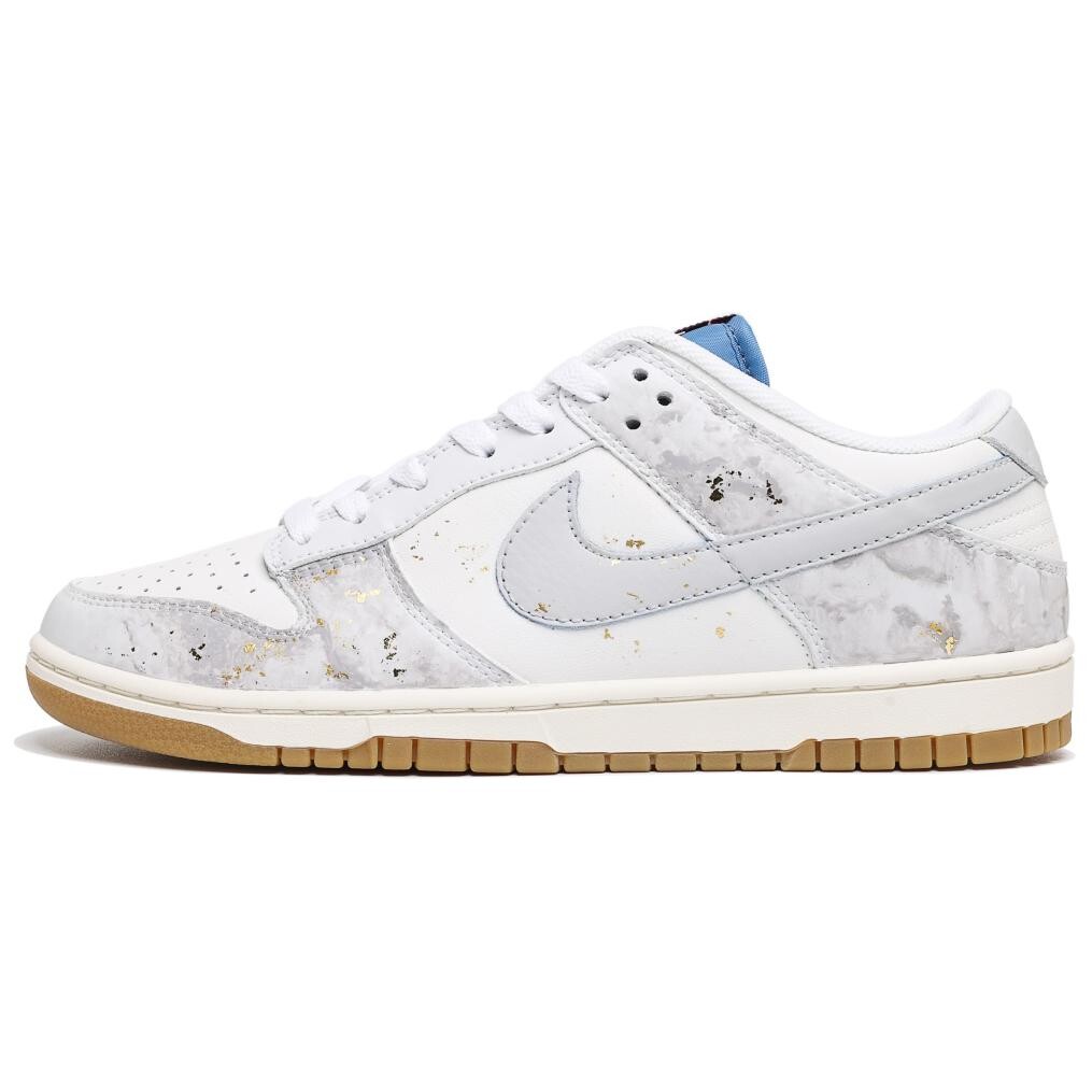 

Кроссовки Nike Dunk Skateboarding Shoes Men Low-top Silver/Grey, серебряный, Серый, Кроссовки Nike Dunk Skateboarding Shoes Men Low-top Silver/Grey, серебряный