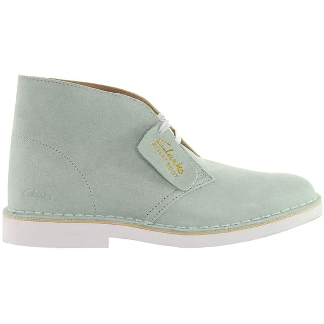 

Женские зеленые ботинки пустыни Clarks, зеленый