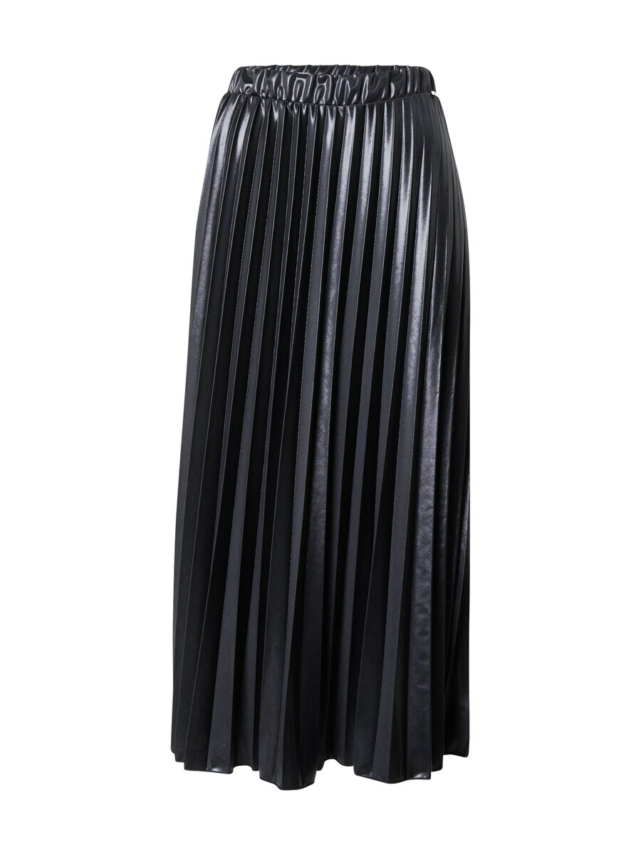 

Кожаная юбка Rich & Royal Skirt Shiny, черный