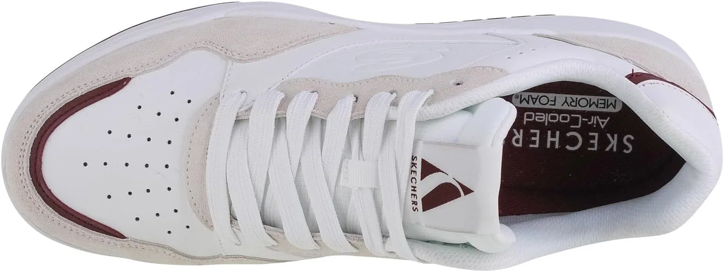 Кроссовки Skechers Unisex Koopa Volley Low Lifestyle Trainers, White — фото 3