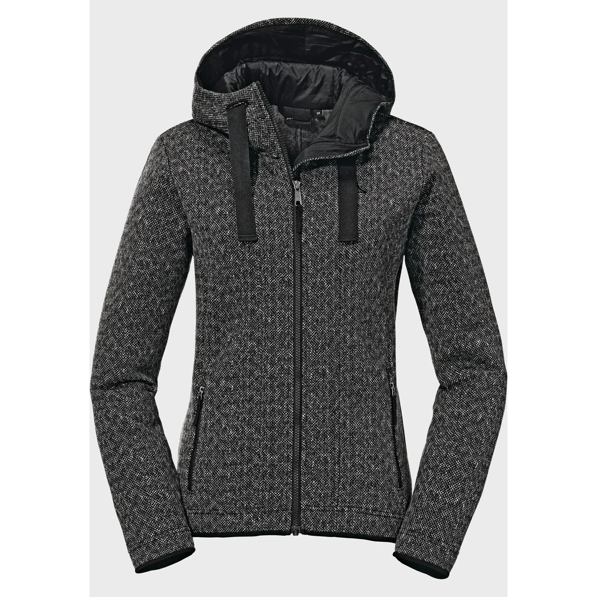 

Флисовая куртка Schöffel "Fleece Hoody Aurora L", с капюшоном, черный