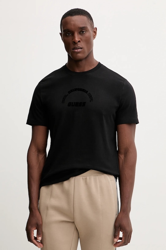 

Футболка из хлопка SHIRO Guess, черный