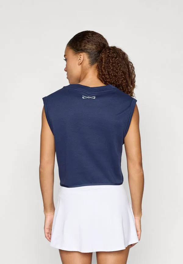 Жилет с v-образным вырезом для гольфа Nike Golf, Midnight Navy/Sail — фото 3