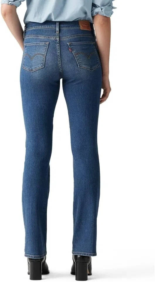 Levi's Women's Plus-Size 315 зауженные джинсы буткат, Los Dos — фото 2