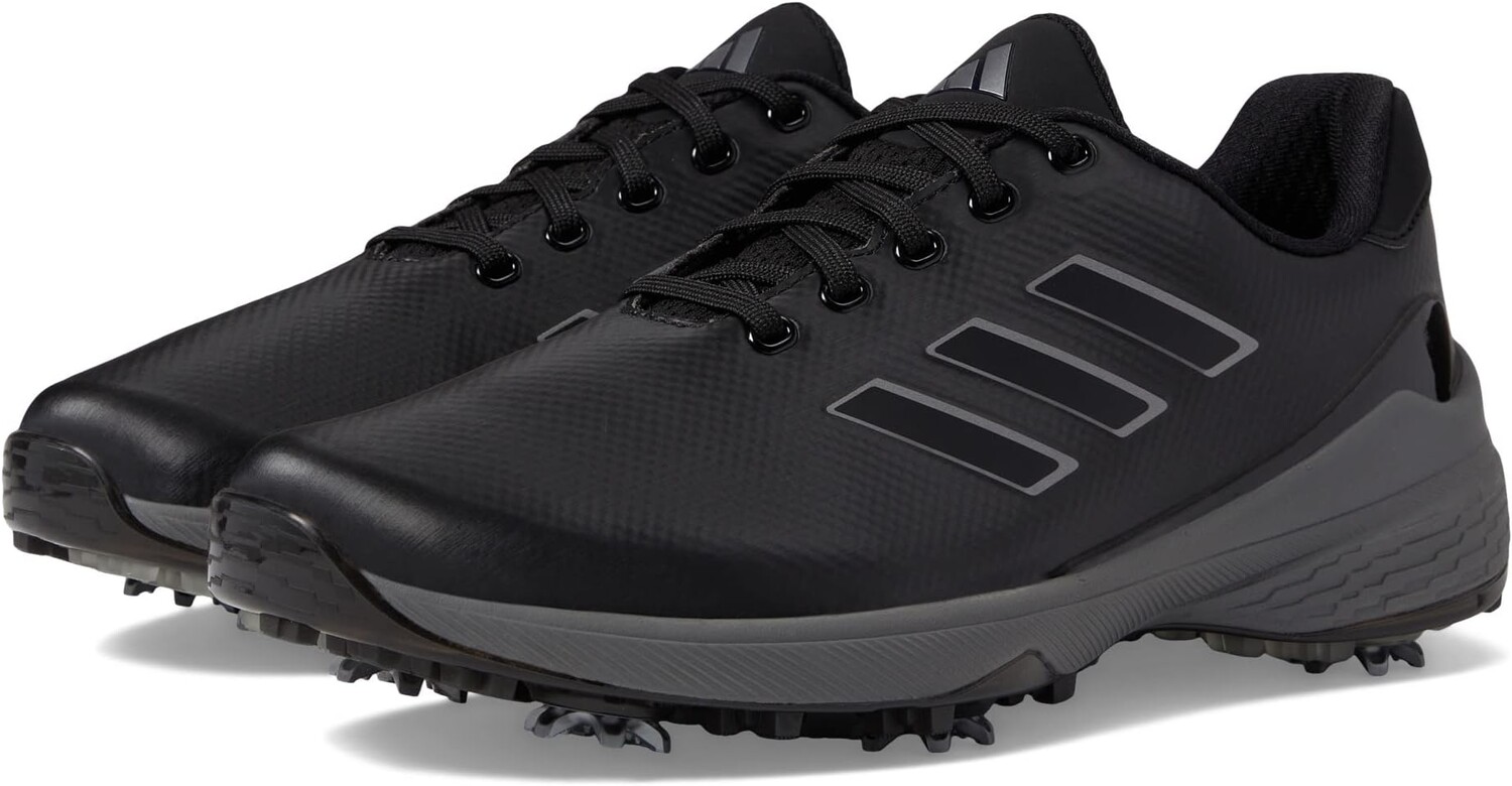 

Кроссовки ZG23 Lightstrike Golf Shoes adidas, цвет Core Black/Dark Silver Metallic/Silver Metallic, Черный, Кроссовки ZG23 Lightstrike Golf Shoes adidas, цвет Core Black/Dark Silver Metallic/Silver Metallic