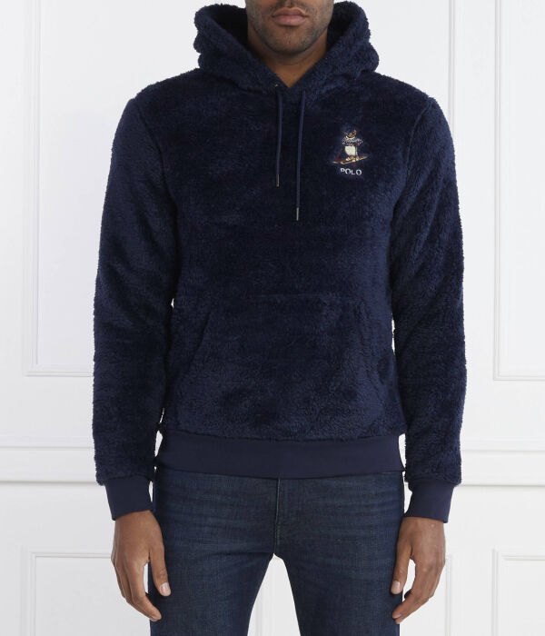 

Толстовка мужская Polo Ralph Lauren пушистая, синий