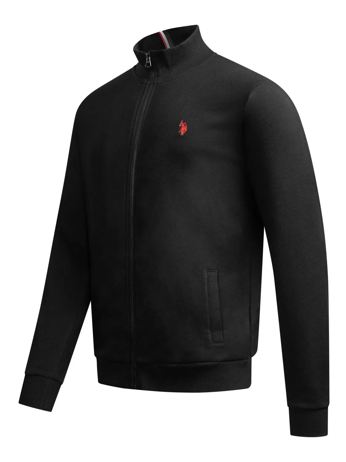 Толстовка на молнии U.S. Polo Assn., Black — фото 2