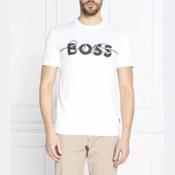 

Футболка Tessler стандартного кроя Boss, белый