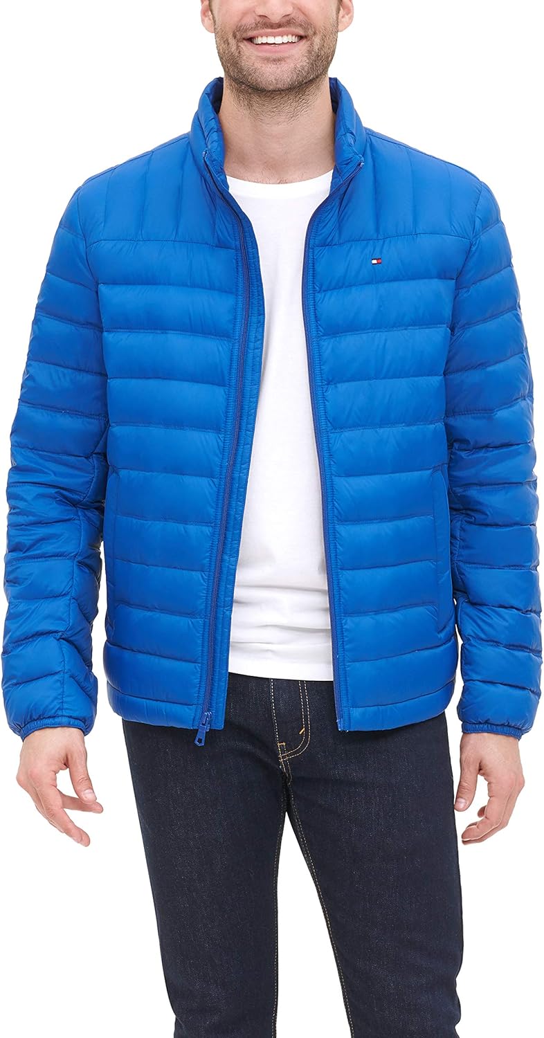 Мужская складная пуховая куртка Tommy Hilfiger, Royal Blue — фото 3