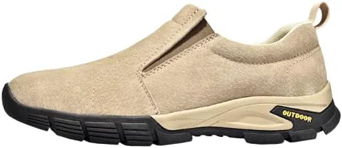 

Мужские трекинговые туфли Eliogn, удобные слипоны, наружная нескользящая повседневная спортивная обувь для мужчин, подходящая для кросс-кантри, путешествий и прогулок, хаки