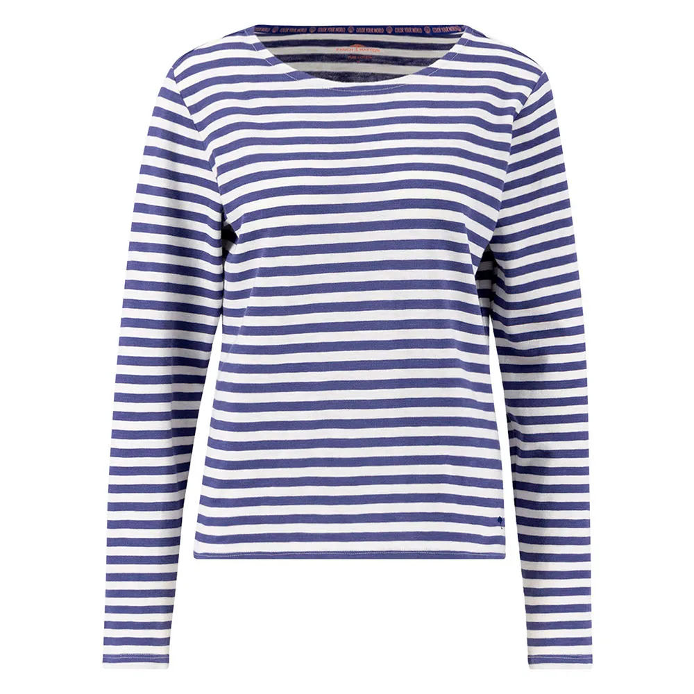 

Свитер Fynch Hatton Stripe Slub Structue, фиолетовый