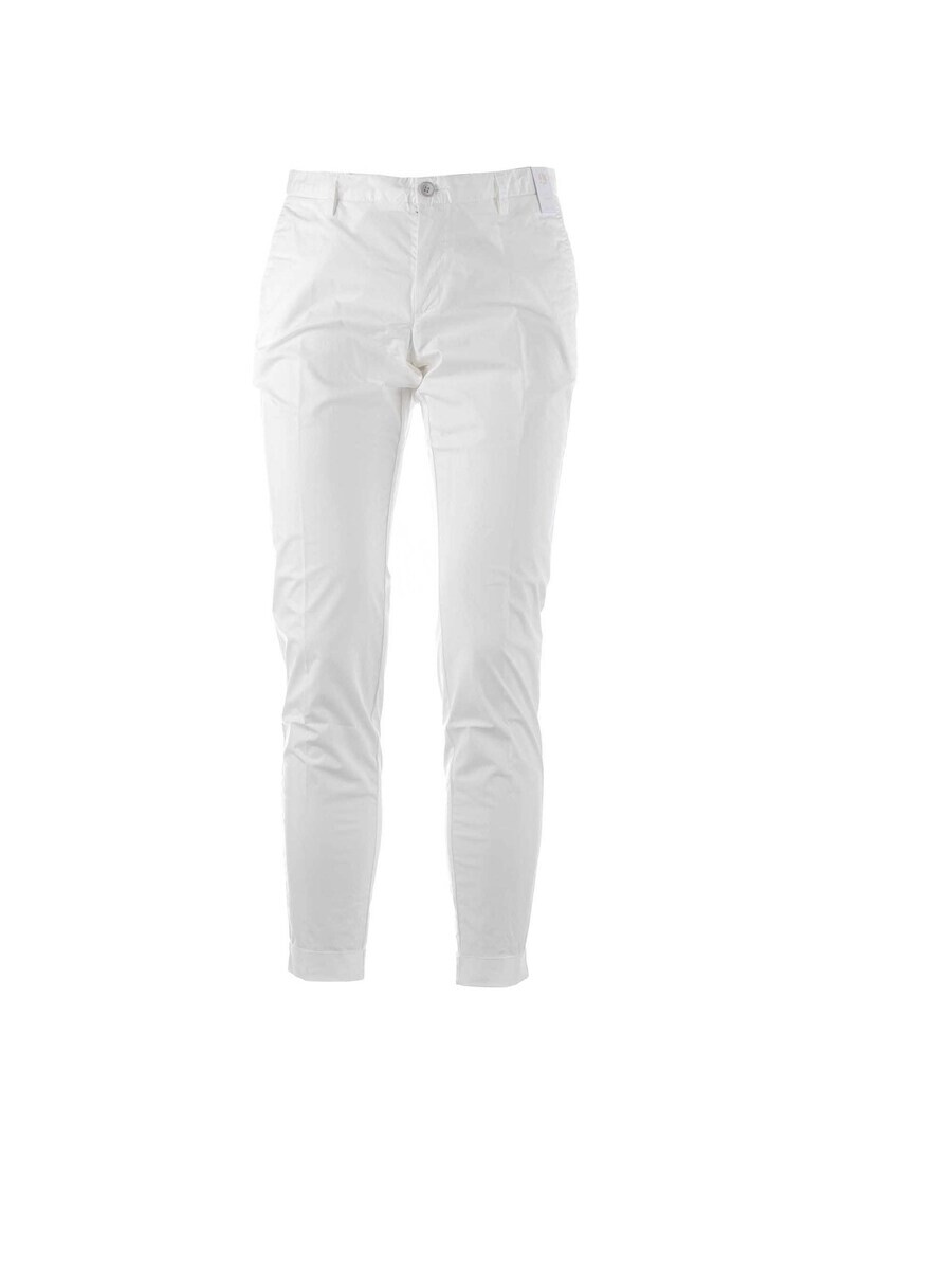 

Тканевые брюки AT.P.CO Regular Pleat-Front Pants, белый