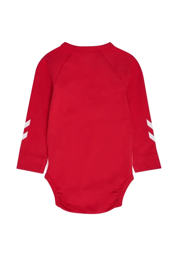 Боди Hummel Hmlmini dbu stripy body l/s long sleeved top, танго красный — фото 2