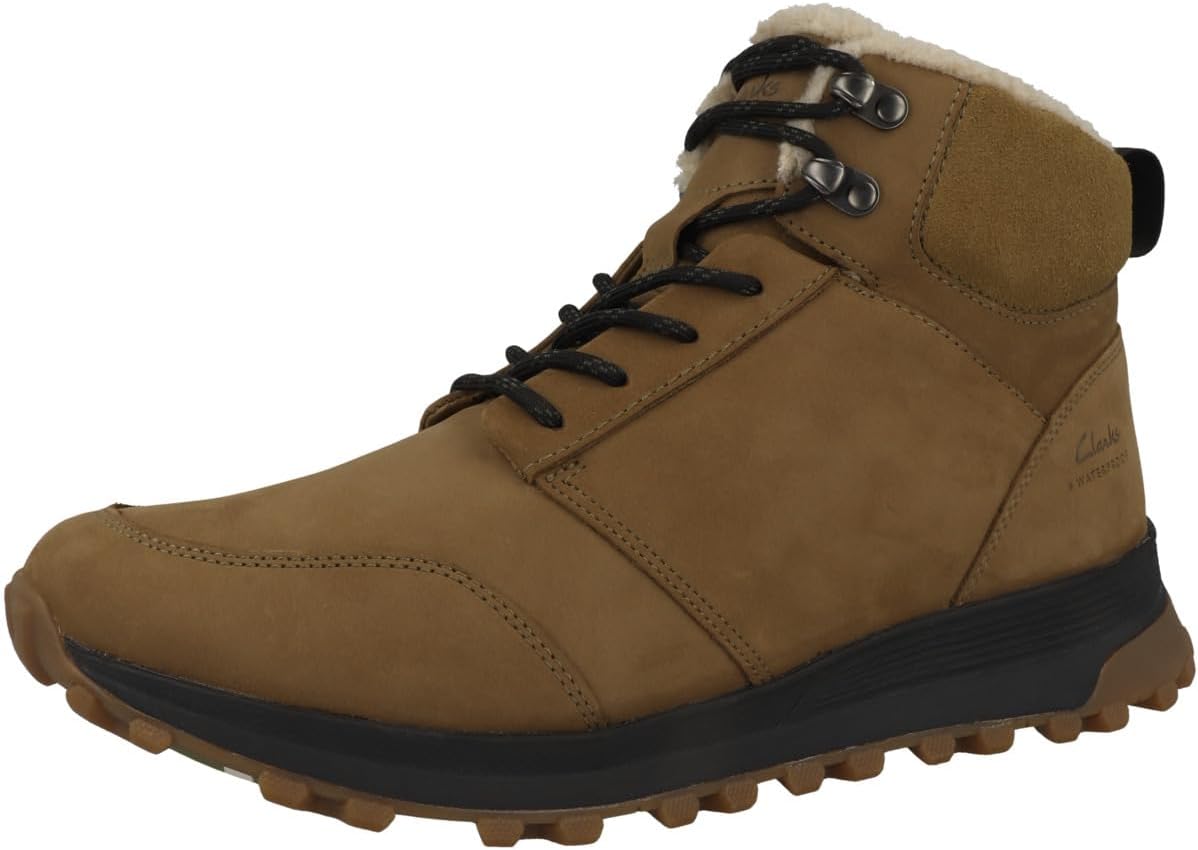 Мужские ботинки Clarks Atl Trek Up водонепроницаемые, песочный — фото 4