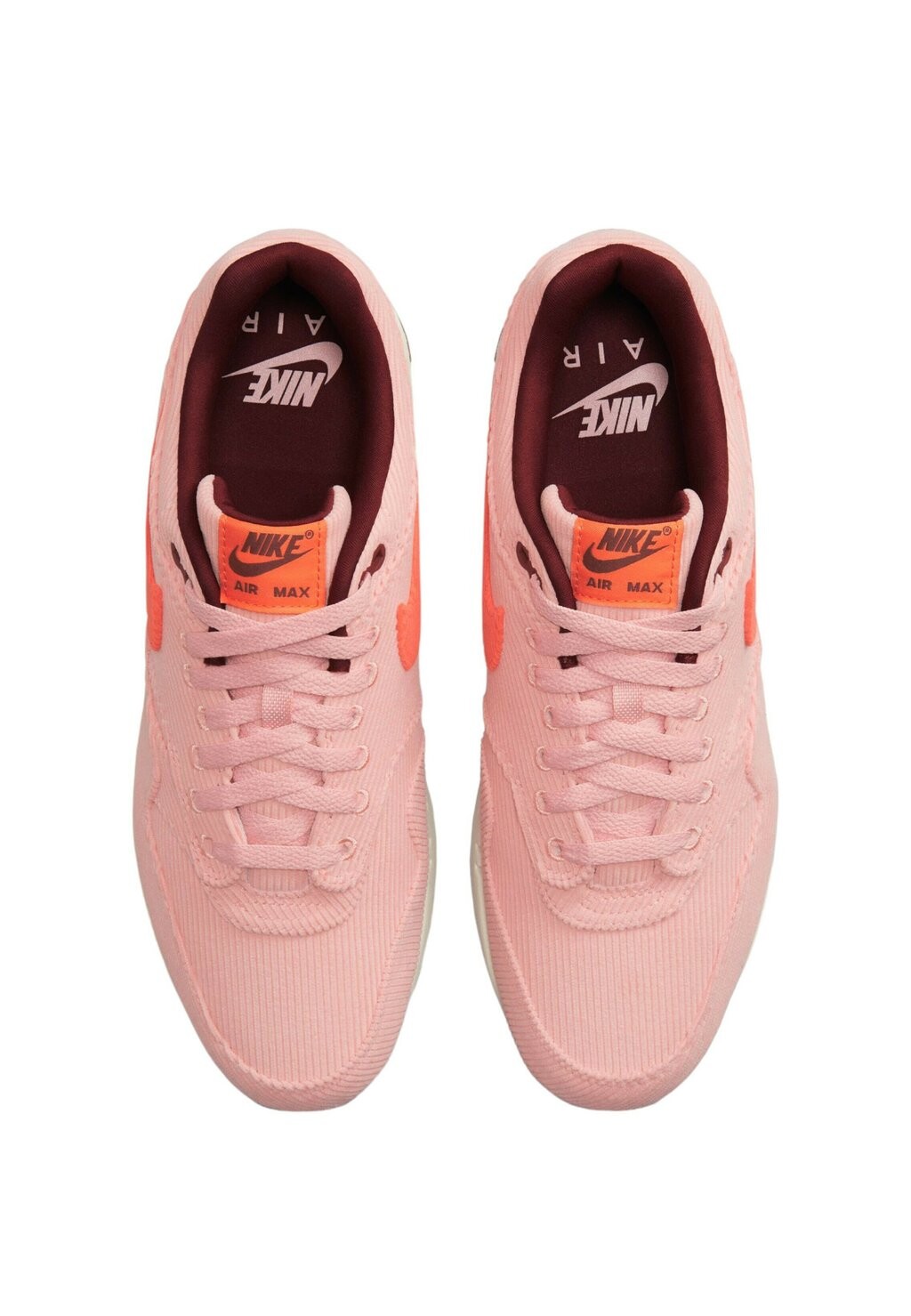 

Кроссовки на шнуровке AIR MAX Nike, коралл