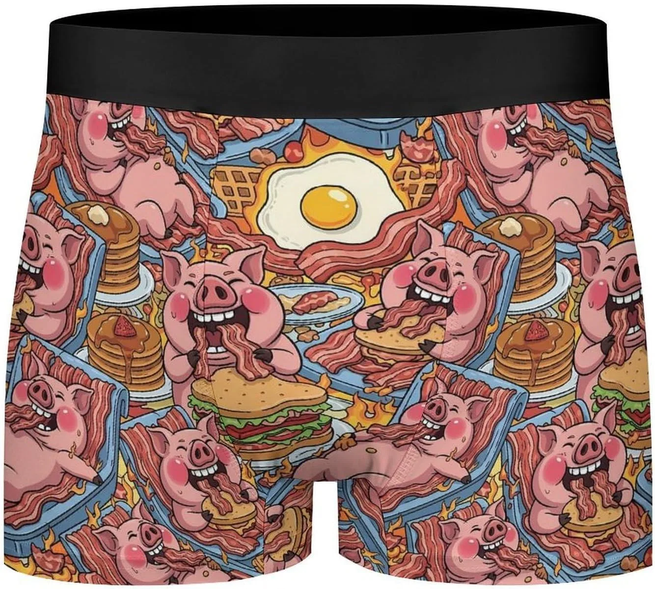 Боксеры с принтом, Pig Bacon — фото 4
