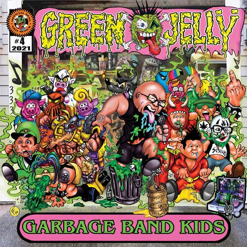 

Виниловая пластинка Green Jelly: Garbage Band Kids - Pink/green Haze