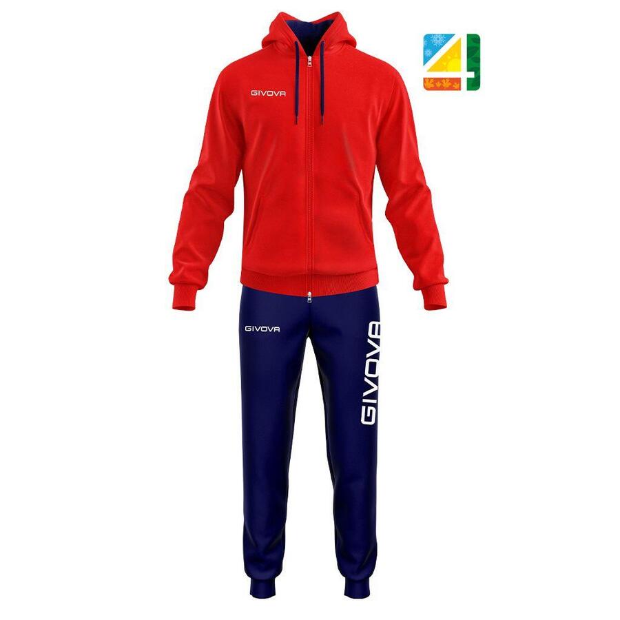 

Спортивный костюм GIVOVA King Terry Cotton Poker 2XS