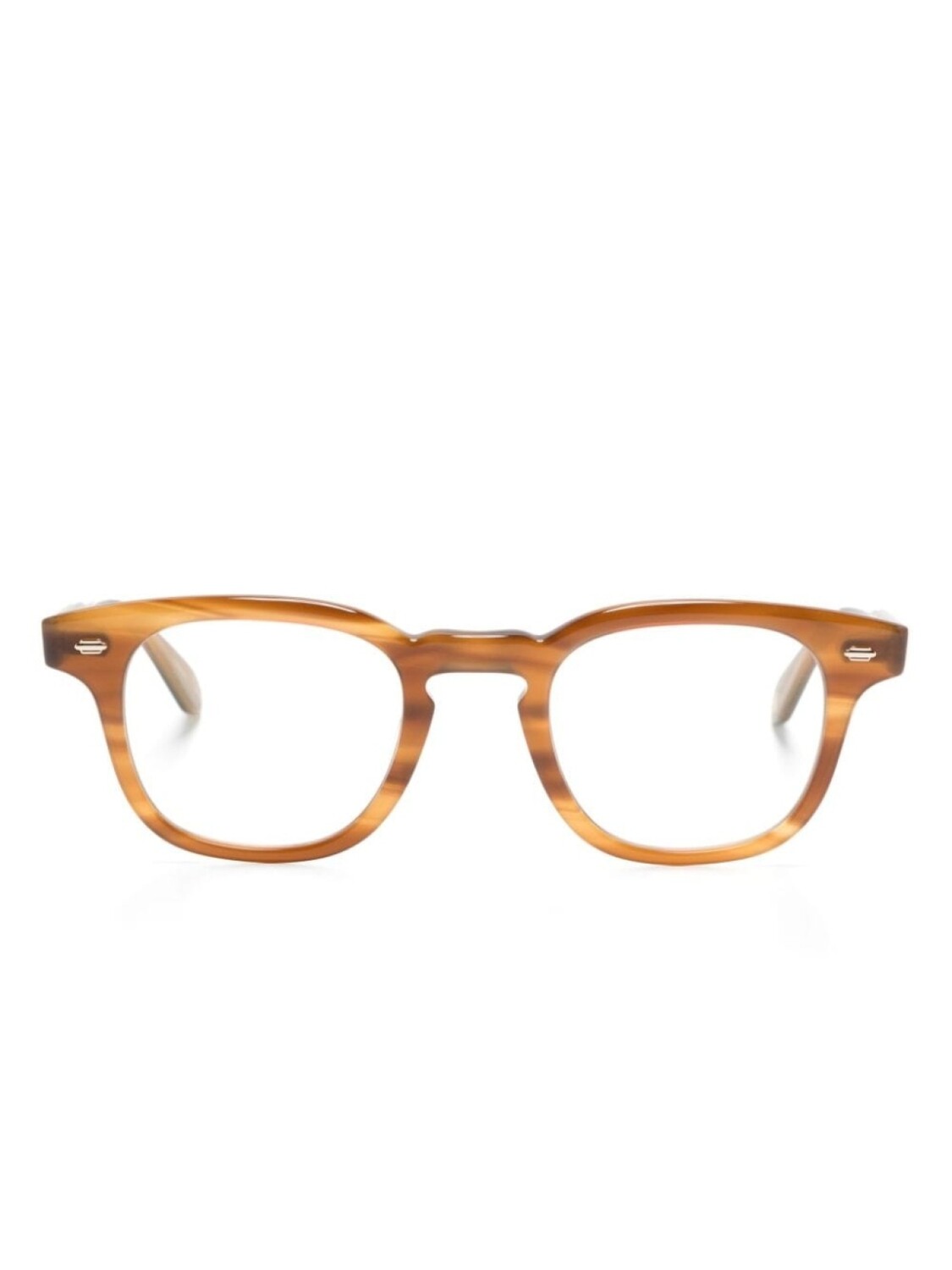 

Очки Sherwood в квадратной оправе Garrett Leight, коричневый