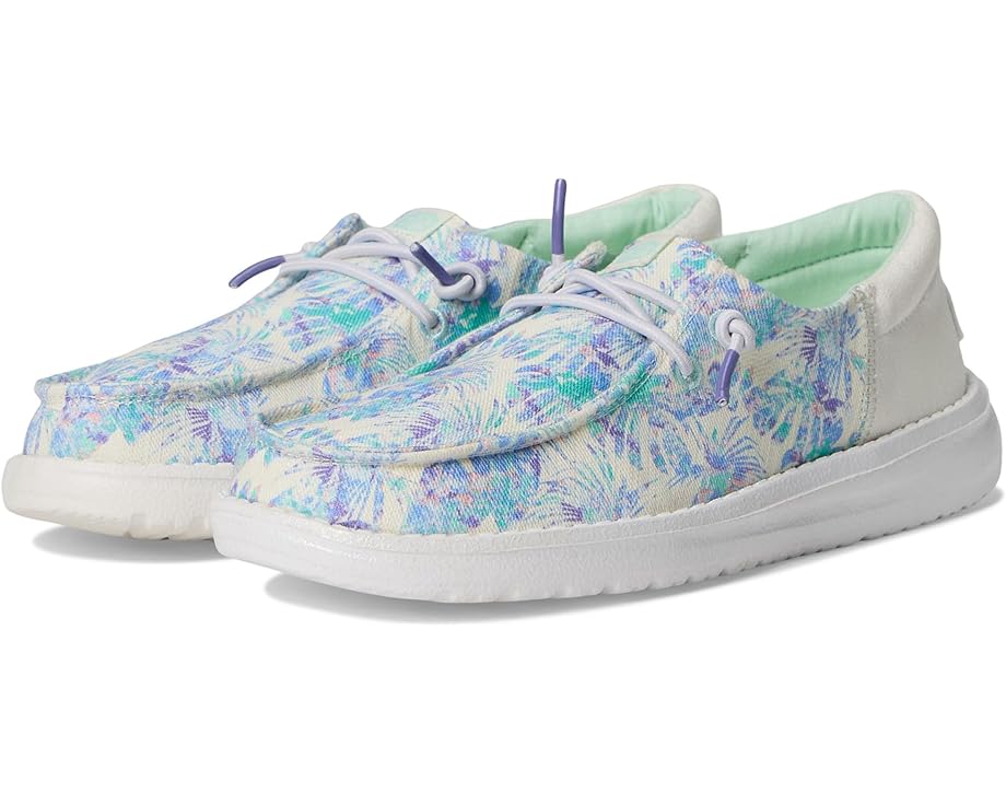 

Лоферы Hey Dude Kids Wendy Funk Tropical, цвет Cream/Multi