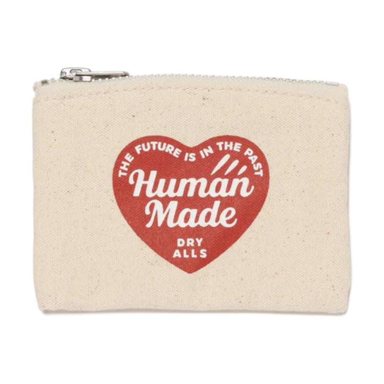 

HUMAN MADE Хлопковый держатель для карт унисекс белый, White