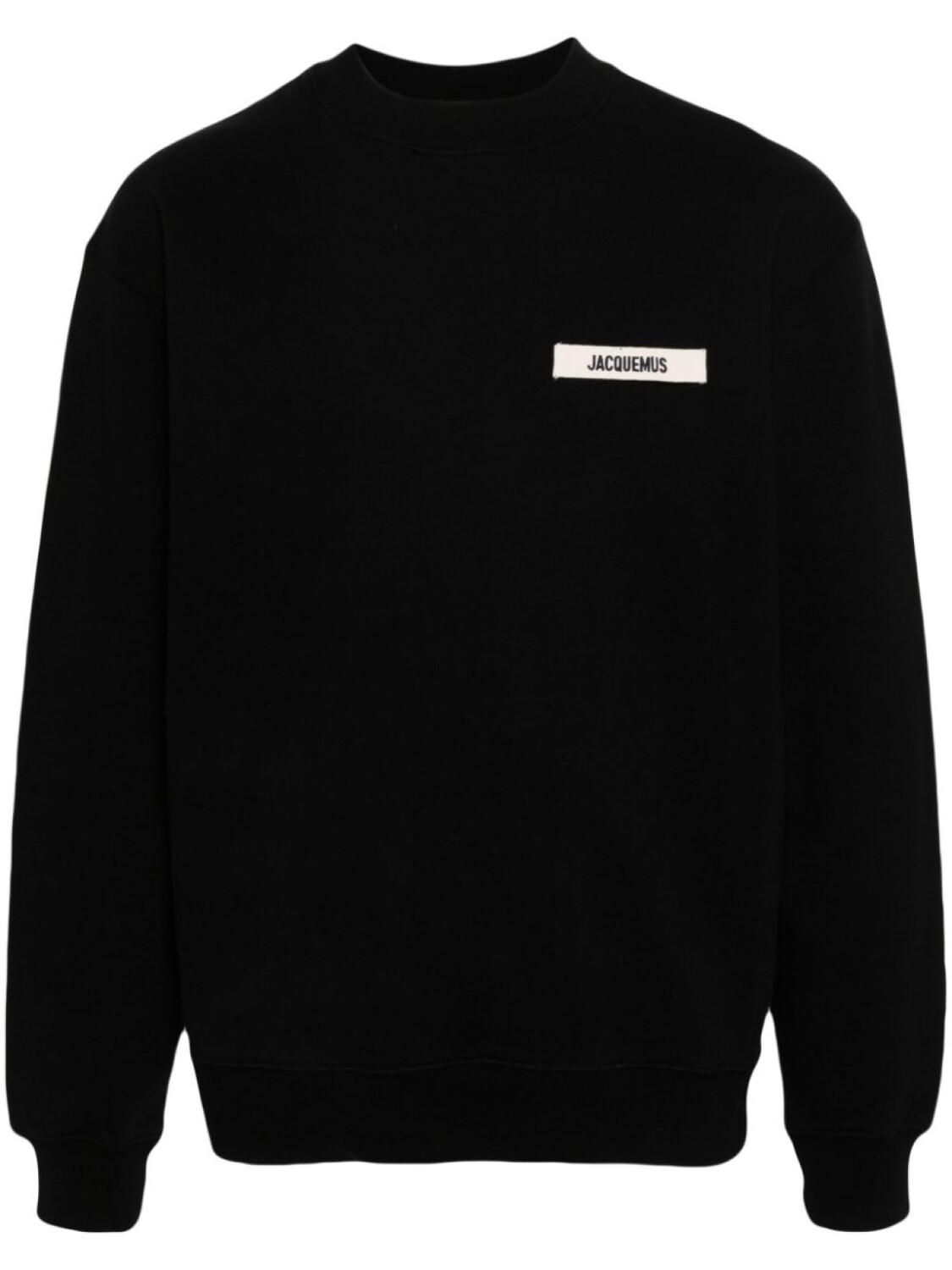 

Jacquemus топ Le Sweatshirt Gros Grain, черный