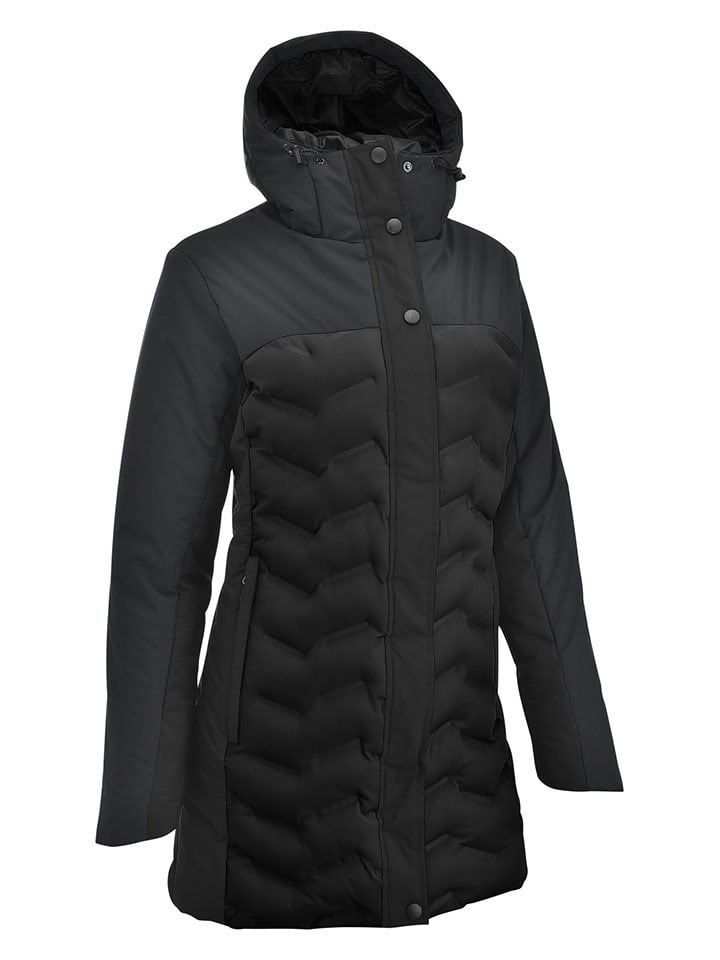 

Стеганое пальто Maul Sport, черный