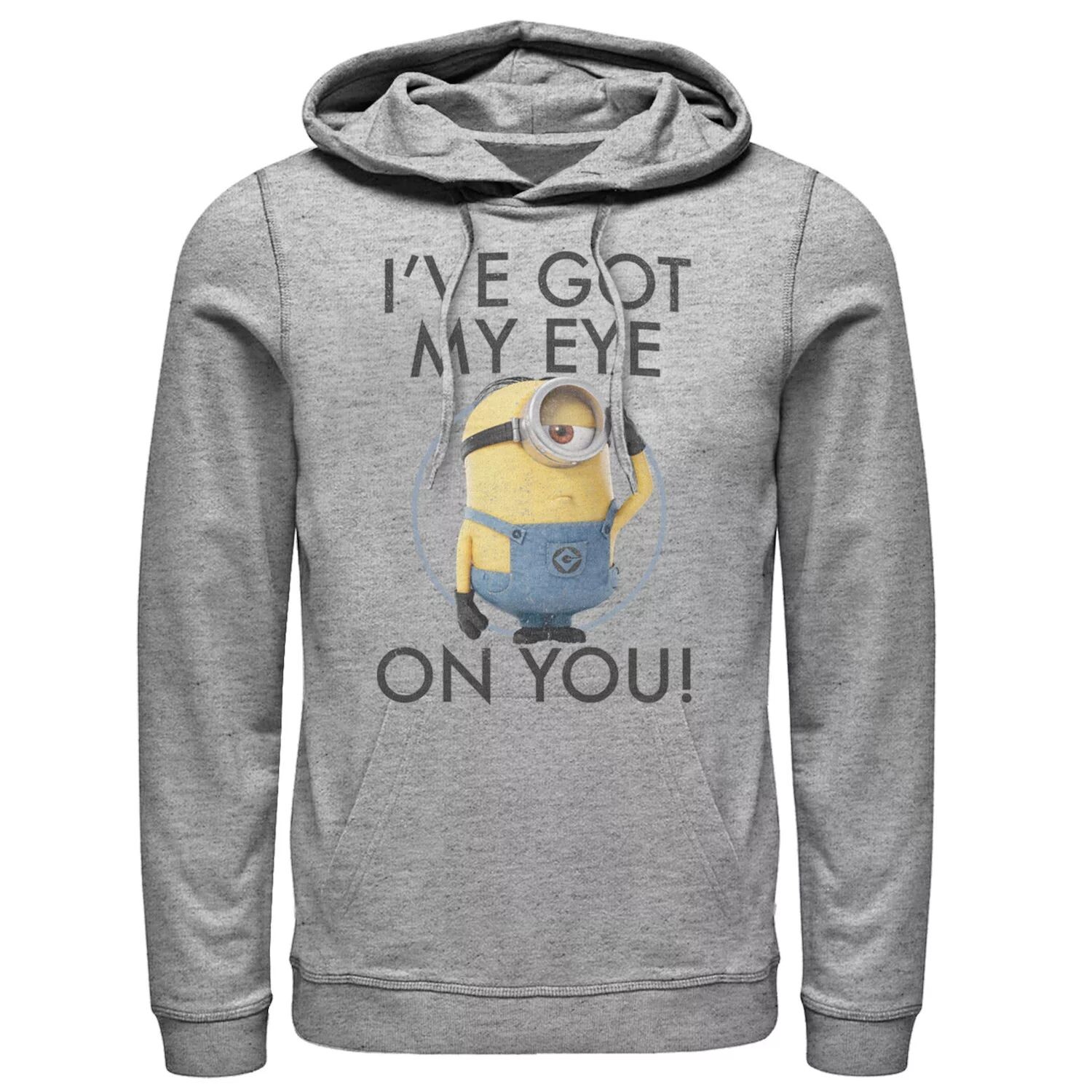 

Мужской пуловер с капюшоном Despicable Me Minions Stuart's Eye On You Licensed Character