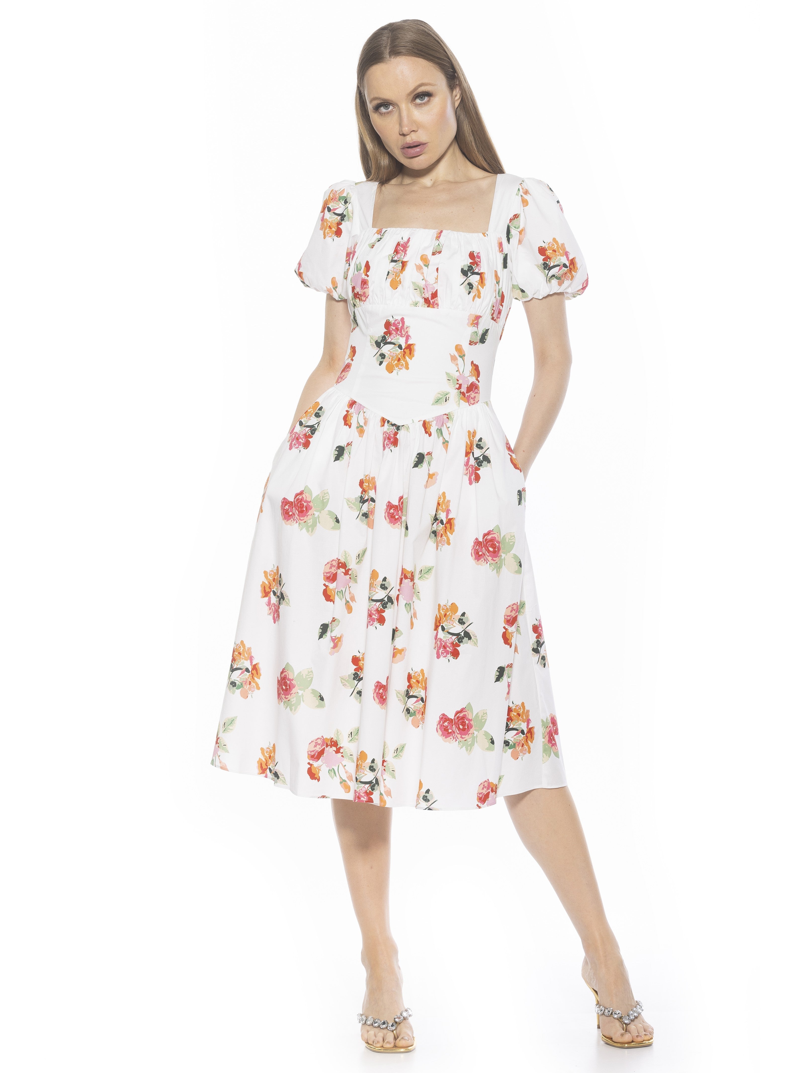 

Платье Джесси ALEXIA ADMOR, цвет ivy floral print