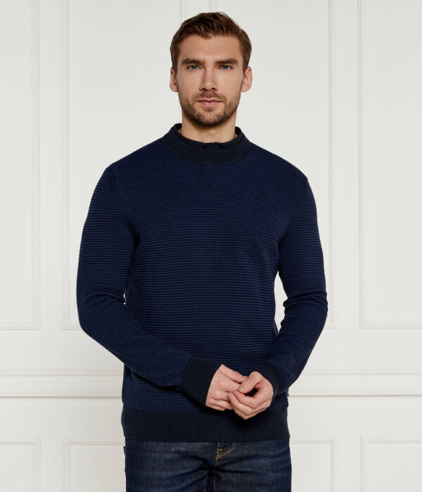 

Свитер ртуть Regular fit Boss Orange, синий