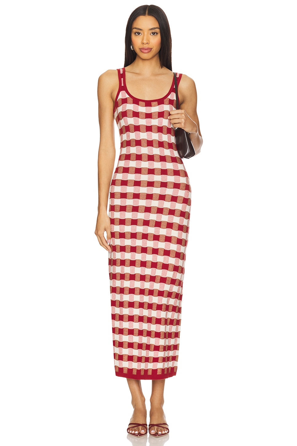 

Платье "Picnic hockney" House Of Sunny, red check
