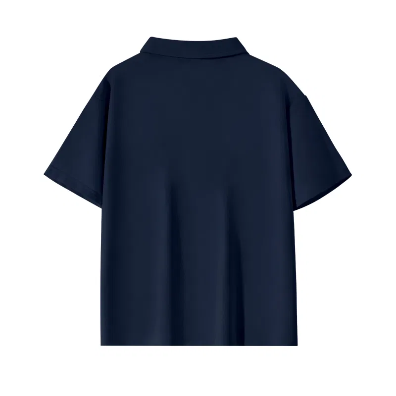 Детское поло PEAK Navy Blue/PK White Silicone K — фото 3