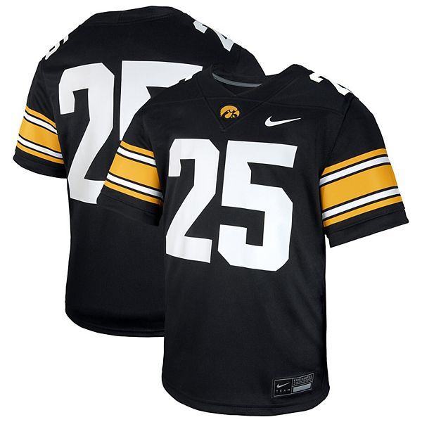 Футболка Iowa Hawkeyes Untouchable #25 черная Nike — фото 2