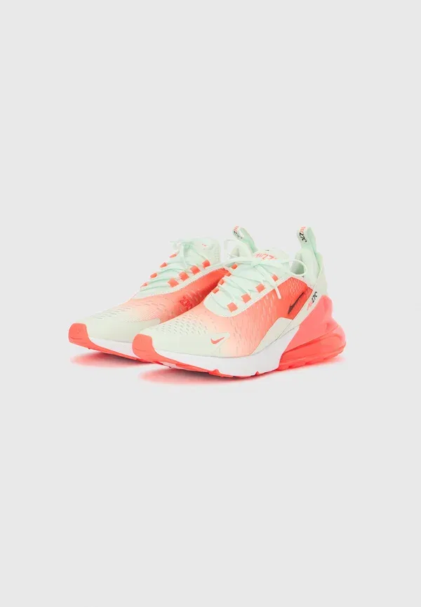 Кроссовки Nike Air Max 270, бледно-зеленый/черный/горячая лава — фото 2