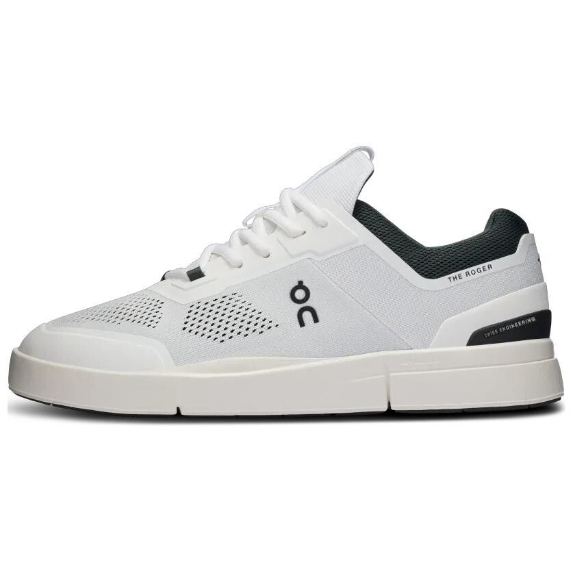 

Кроссовки On THE ROGER Tennis Shoes Men Low-top White/black, белый/черный