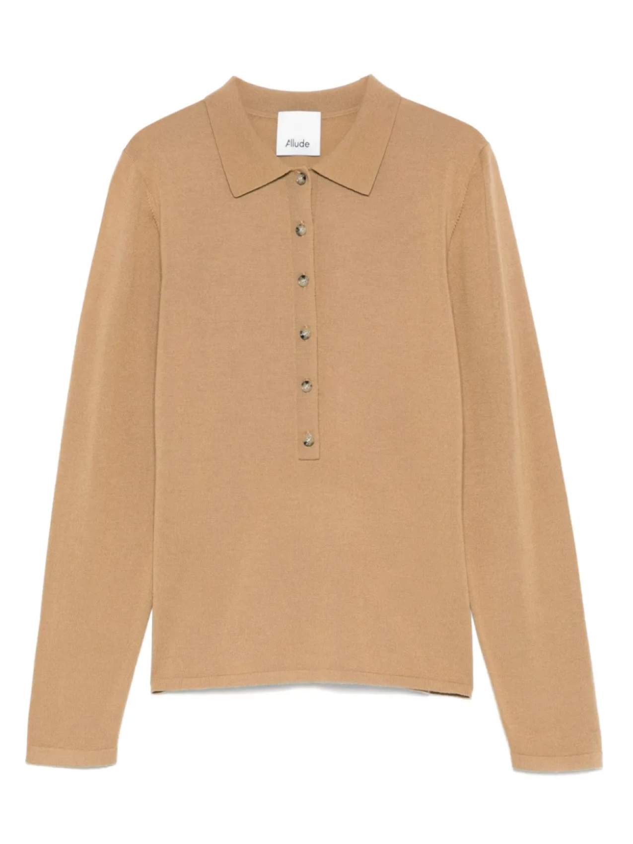 

Топ из натуральной шерсти Allude, коричневый