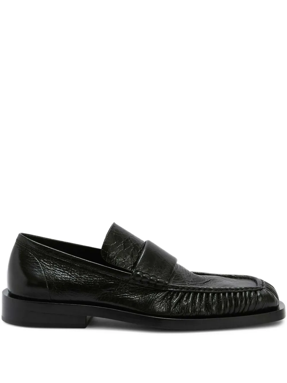 

Кожаные лоферы JIL SANDER, черный