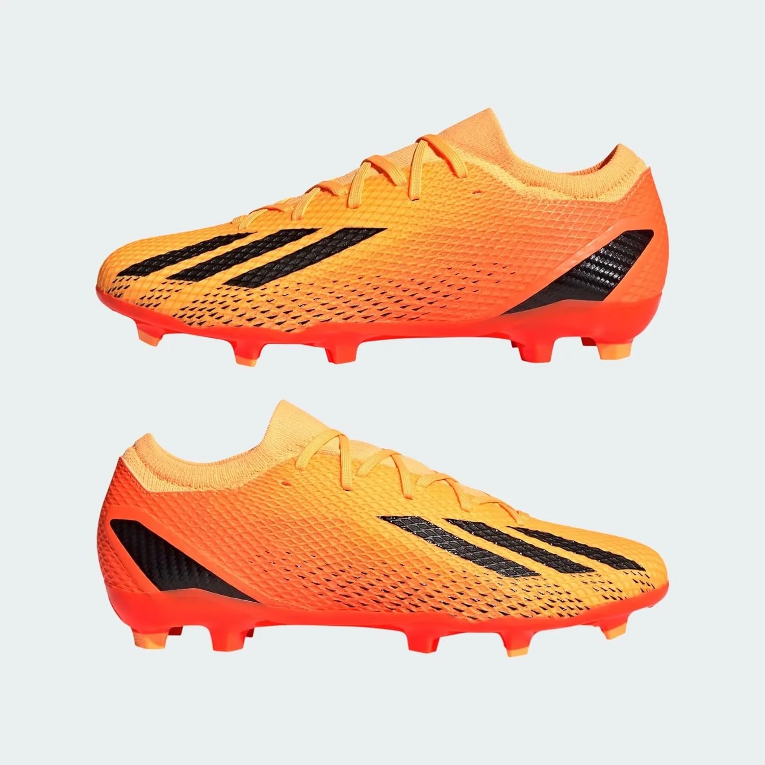 Кроссовки Adidas Unisex X Speedportal.3 Fg, черный/оранжевый/золотой — фото 3